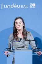 Queen Letizia At FundeuRAE Anniversary - Madrid