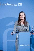 Queen Letizia At FundeuRAE Anniversary - Madrid