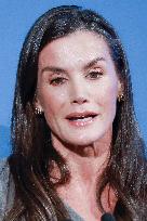 Queen Letizia At FundeuRAE Anniversary - Madrid