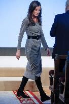 Queen Letizia At FundeuRAE Anniversary - Madrid