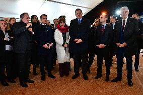 President Macron Visits Expansion Marseille Saint-Charles Site - Marseille