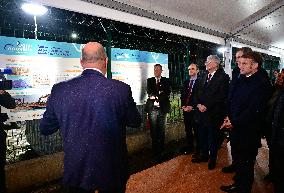 President Macron Visits Expansion Marseille Saint-Charles Site - Marseille