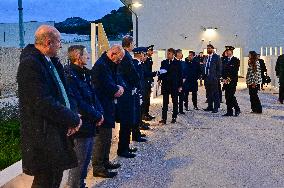 President Macron Inaugurates Baumettes 3 Extension - Marseille