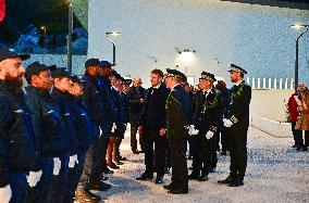 President Macron Inaugurates Baumettes 3 Extension - Marseille