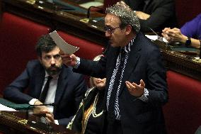 Prime Minister Meloni Addresses Chamber of Deputies - Rome