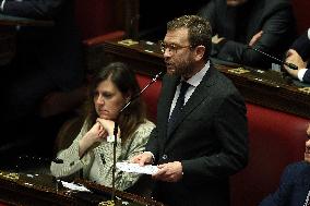 Prime Minister Meloni Addresses Chamber of Deputies - Rome