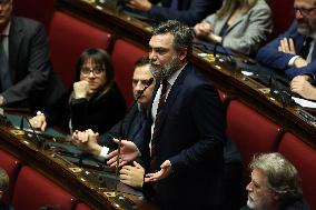 Prime Minister Meloni Addresses Chamber of Deputies - Rome
