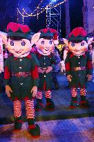 Christmas Decorations Light up The Streers of Jounieh - Lebanon