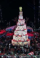 Christmas Decorations Light up The Streers of Jounieh - Lebanon