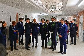 President Macron Inaugurates Baumettes 3 Extension - Marseille