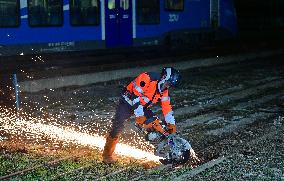 President Macron Visits Expansion Marseille Saint-Charles Site - Marseille
