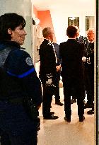 President Macron Inaugurates Baumettes 3 Extension - Marseille