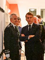 President Macron Inaugurates Baumettes 3 Extension - Marseille