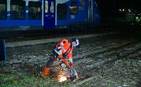 President Macron Visits Expansion Marseille Saint-Charles Site - Marseille