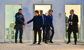 President Macron Inaugurates Baumettes 3 Extension - Marseille