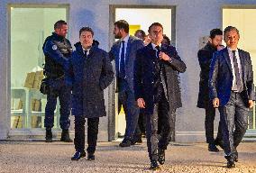 President Macron Inaugurates Baumettes 3 Extension - Marseille