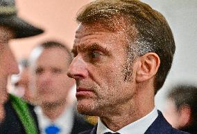 President Macron Inaugurates Baumettes 3 Extension - Marseille