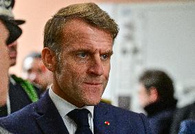 President Macron Inaugurates Baumettes 3 Extension - Marseille