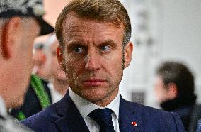 President Macron Inaugurates Baumettes 3 Extension - Marseille