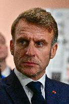 President Macron Inaugurates Baumettes 3 Extension - Marseille