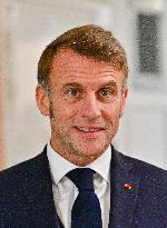 President Macron Inaugurates Baumettes 3 Extension - Marseille