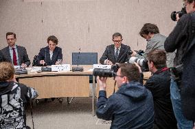 Senate Culture Committee at the French Senate - Paris