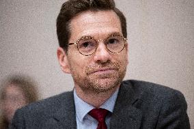 Senate Culture Committee at the French Senate - Paris