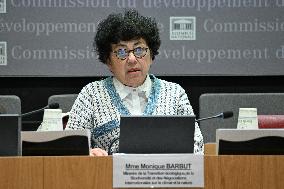 Hearing of Monique Barbut on COP 30 at the National Assembly - Paris
