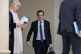 Weekly Cabinet Meeting - Paris