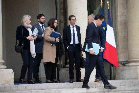 Weekly Cabinet Meeting - Paris