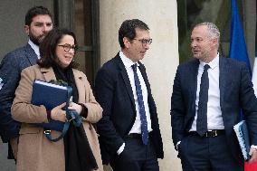Weekly Cabinet Meeting - Paris