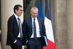 Weekly Cabinet Meeting - Paris