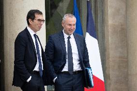 Weekly Cabinet Meeting - Paris