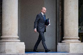 Weekly Cabinet Meeting - Paris