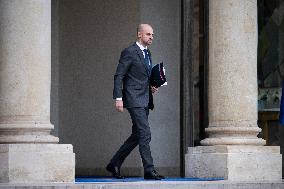 Weekly Cabinet Meeting - Paris