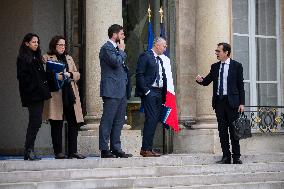 Weekly Cabinet Meeting - Paris