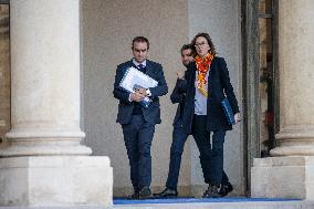 Weekly Cabinet Meeting - Paris