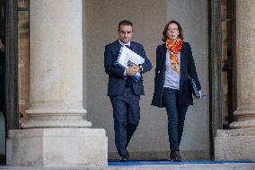 Weekly Cabinet Meeting - Paris