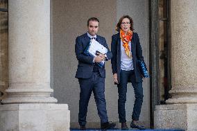 Weekly Cabinet Meeting - Paris