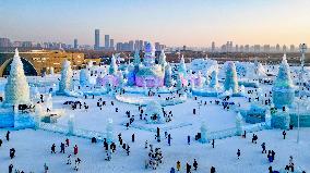 Harbin Ice and Snow World Opened