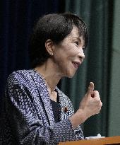 PM Takaichi meets press after parliamentary session ends