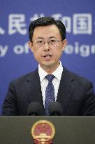 China Foreign Ministry spokesman Guo
