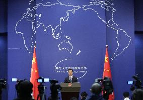 China Foreign Ministry spokesman Guo