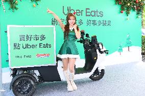 Lee Da Hye Attends Costco Uber Eats App Event in Taipei