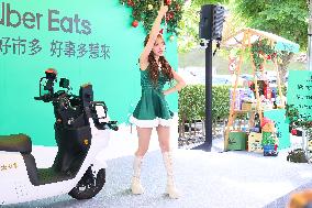 Lee Da Hye Attends Costco Uber Eats App Event in Taipei