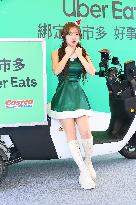 Lee Da Hye Attends Costco Uber Eats App Event in Taipei
