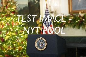 President Donald Trump Delivers An Address To The Nation - DC