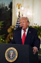 President Donald Trump Delivers An Address To The Nation - DC