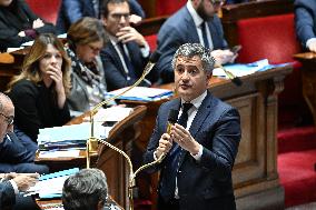 Session Of Questions To The Government At The National Assembly - Paris