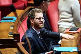 Session Of Questions To The Government At The National Assembly - Paris